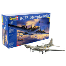 Revell 04279 B-17F "Memphis Belle" 1:72 Scale Unbuilt/Unpainted Plastic Model Kit