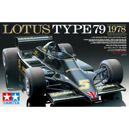 Tamiya TAMIYA 300020060 Lotus Type 79 1978 Car Model Kit 1:20, Medium 1