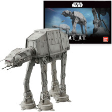Revell (Bandai original) 01205 Star Wars AT-AT (All Terrain Armored Transport) 1:144 Scale Unbuilt/Pre-coloured/Clip-Together (Non-Glue) Articulated