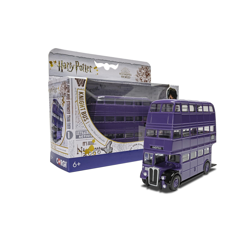 Corgi Cc99726 Harry Potter Triple Decker Knight Bus - Harry Potter And The Prizoner Of Azkaban