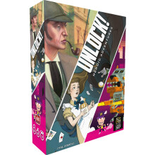 Asmodee Unlock! Heroic Adventures - Cooperative Board Game - Escape Room - 2 to 6 Players - Age 12+