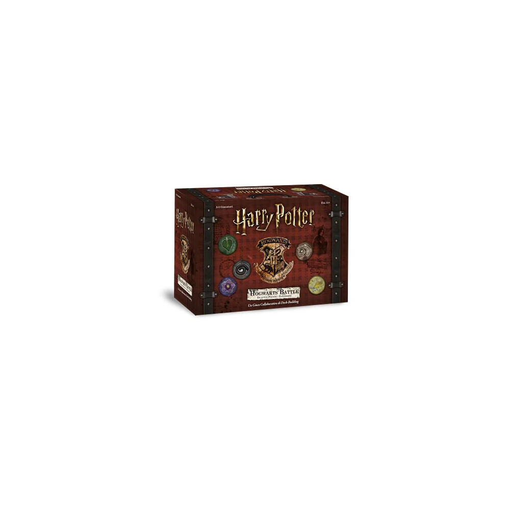 New Asmodee - Harry Potter Hogwarts Battle: Spells And Potions, Expansion Board Game, Italian Edition Usahb03it