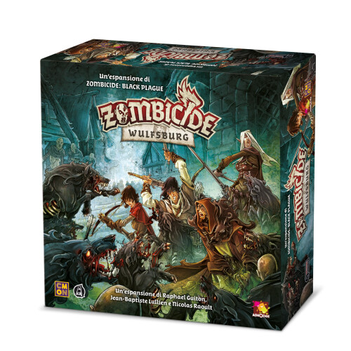 Asmodee Asmodee Zombicide - Black Plague - Wulfsburg (Expansion)