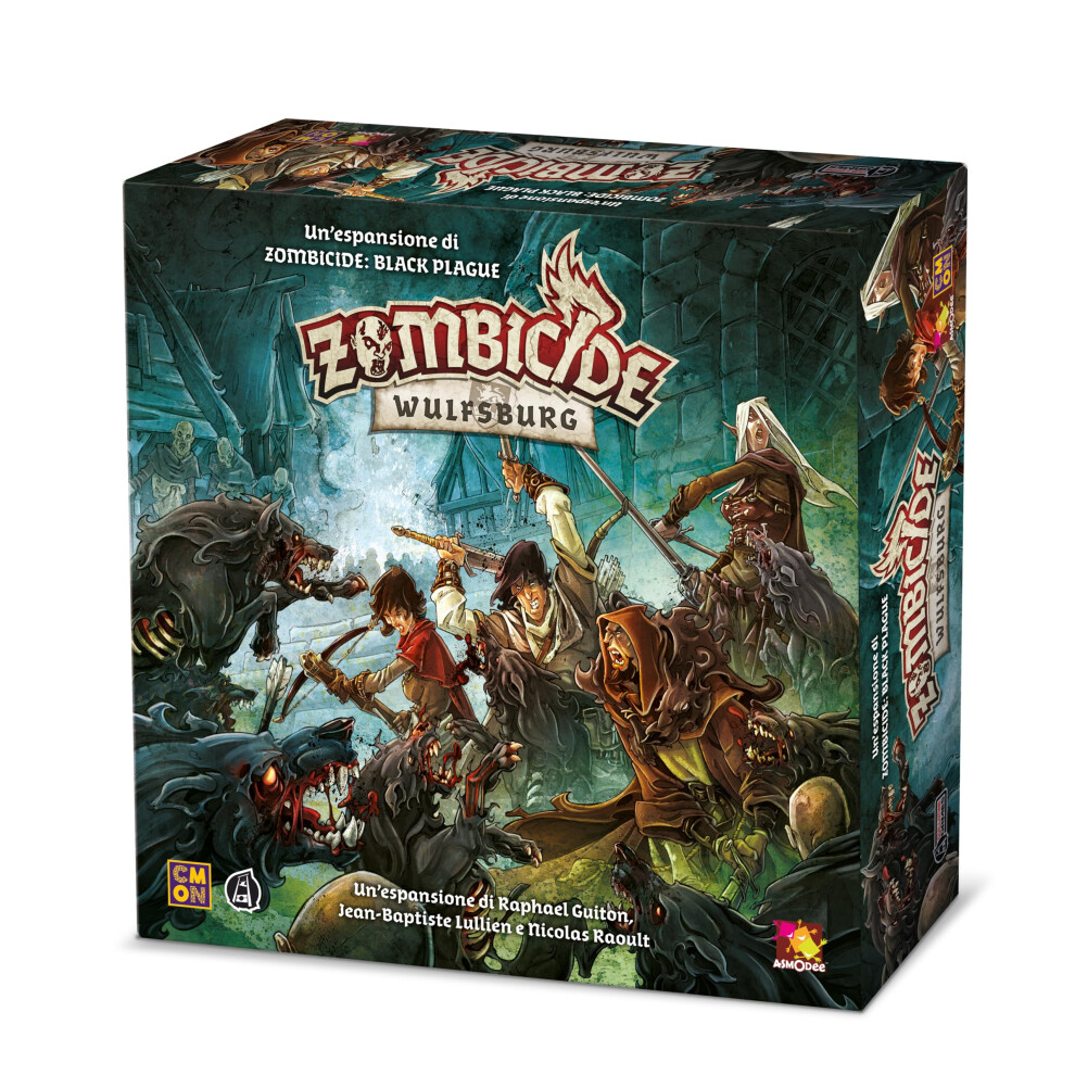 Asmodee Zombicide - Plague - Wulfsburg (Expansion) Black