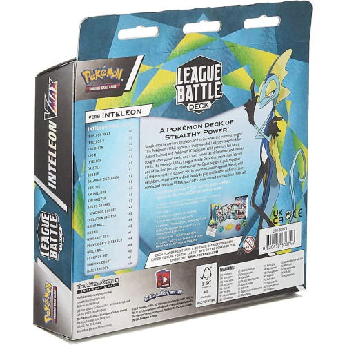 Pokémon Pokemon TCG: Inteleon VMAX League Battle Deck 2
