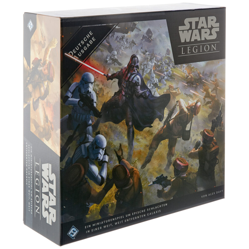 Atomic Mass Games , Star Wars: Legion, Basic Game, Tabletop, 2 Players, Ages 14+, 120-180 Minutes, German, Colourful, Multi