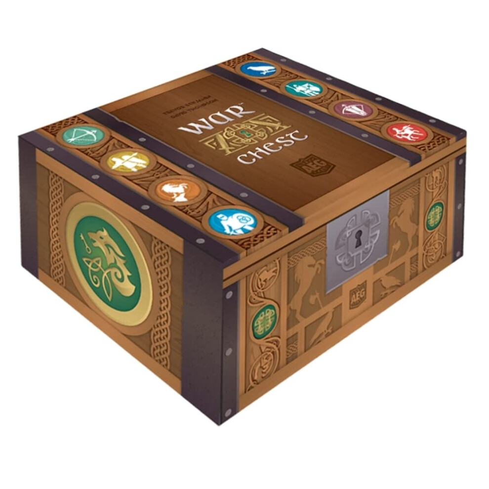 Aeg Alderac Entertainment Group | War Chest Tile Placement Game In English For Age 14+ | Strategic And Battle Game For 2-4 Players | Use Armies And Place