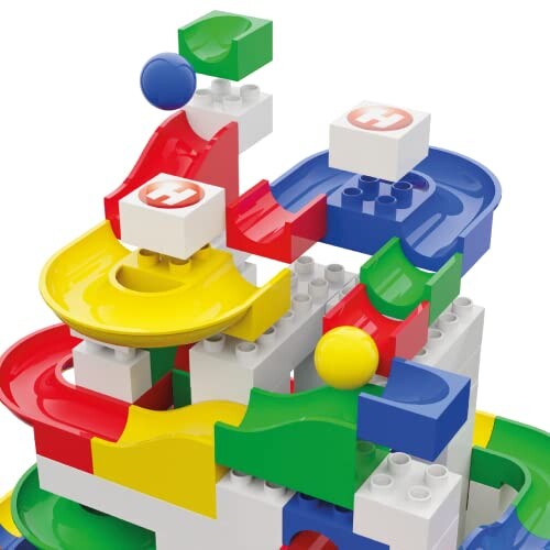 Hubelino 420480 Basic Building Box Marble Run, Compatible with Popular ...