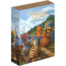 Feuerland Spiele, A Feast for Odin: The Norwegians, Board Game Expansion, Ages 14+, 1-4 Players, 30-120 Minutes Playing Time, Blue,green,orange