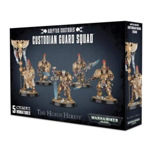 Games Workshop Games Workshop 99120108006 "Adeptus Custodes Custodian Guard Miniature Game,Black