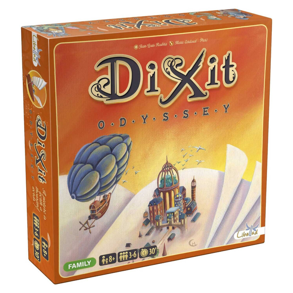 Asmodee Libellud | Dixit Odyssey | Board Game | Ages 8+ | 3 To 8 Players | 30 Minutes Playing Time
