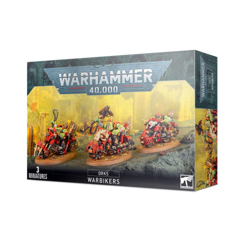 Games Workshop Games Workshop Warhammer 40k - Ork Warbiker Mob