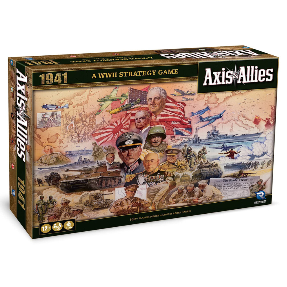 Photos - Board Game Renegade Game Studios | Axis & Allies: 1941 |  | Ages 12+ | 2-5 Players | 60-180 Minutes Playing Time RGS02553