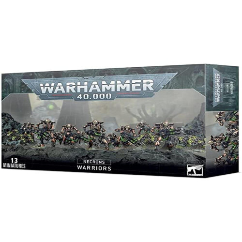 Games Workshop Warhammer 40k - Necron Warriors, Black