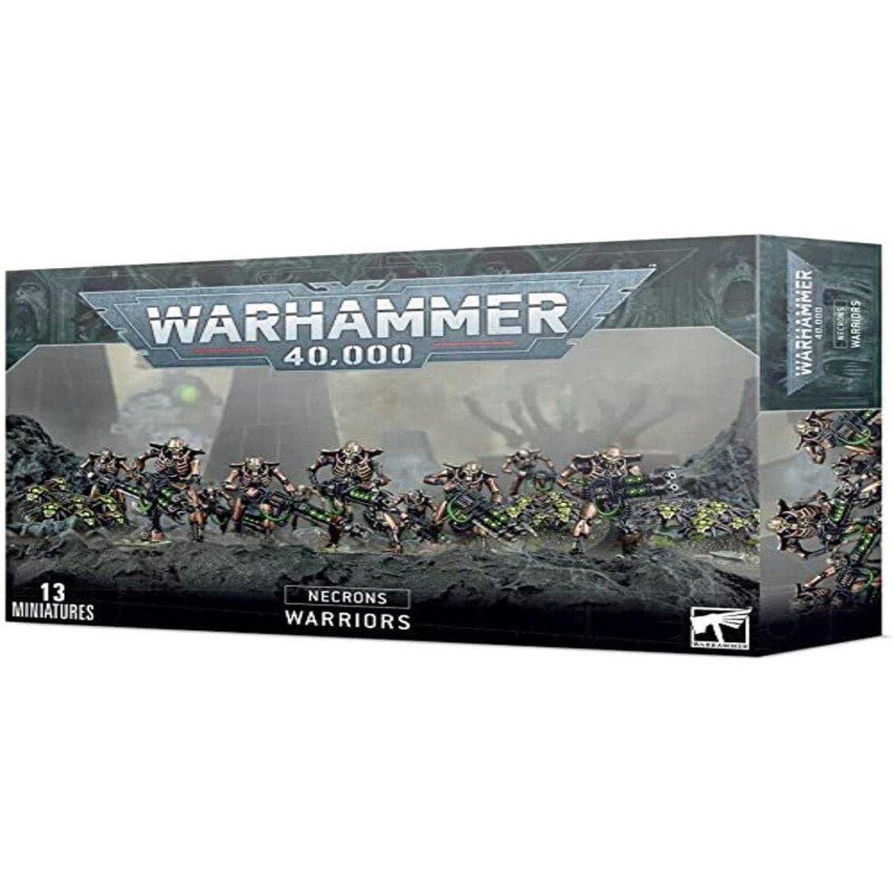 Games Workshop Warhammer 40K - Necron Warriors, Black