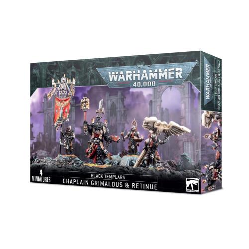 Games Workshop Games Workshop - Warhammer 40,000 - Black Templars: Grimaldus & Retinue