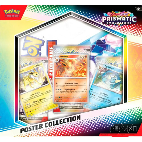 Pokémon Pokemon TCG: Scarlet & Violet?Prismatic Evolutions Poster Collection 2
