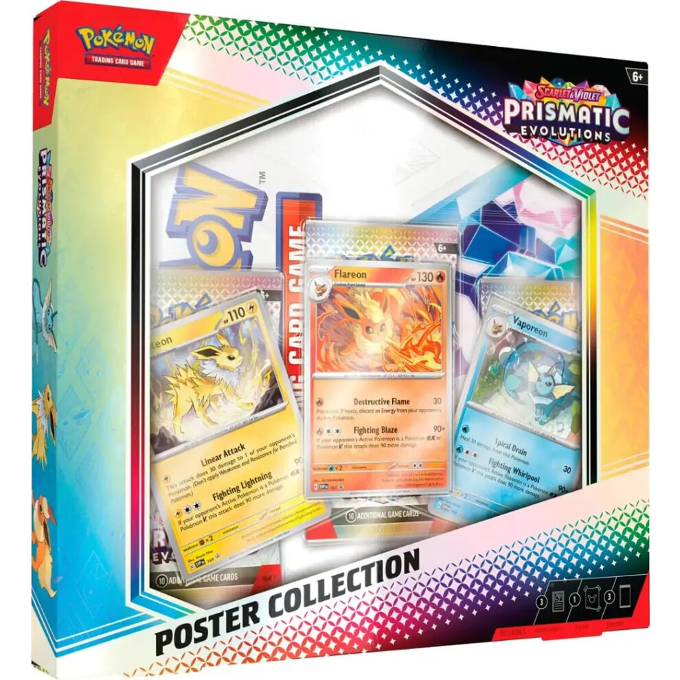 Pokémon Pokemon Tcg: Scarlet & Violet?Prismatic Evolutions Poster Collection