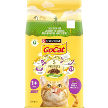 Go-Cat Adult Chicken & Duck Dry Cat Food 10kg (Packaging may vary)