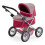 Bayer Design 13078AA Dolls Pram Trendy, stroller, foldable, height-adjustable handle, bag 3