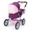 Bayer Design 13057AA Dolls Pram Trendy, stroller, foldable, height-adjustable handle, bag 3