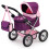 Bayer Design 13057AA Dolls Pram Trendy, stroller, foldable, height-adjustable handle, bag 1