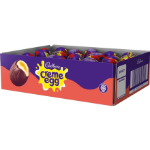 Cadbury Creme Egg - Milk Chocolate Filled With Creamy Filling, Pack of 48 x 40 g
