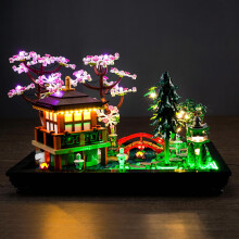 Led Light Kit for Lego Tranquil Garden, Led Lighting Set for Lego 10315 Tranquil Garden Botanical Zen Garden Kit Japanese Zen Gardens - Not Include