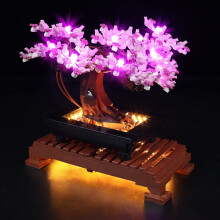 LocoLee Light Set for Lego Bonsai Tree, Led Decoration Lighting Kit for Lego 10281 Bonsai Tree Building Blocks Model,Botanical Collection Creative