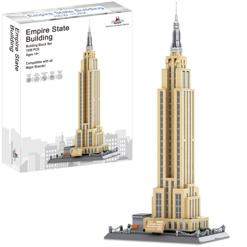 Archivo 3D gratis Edificio Empire State - Nueva York·Diseño de impresora 3D para descargar·Cults