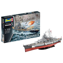 Revell 05040 Bismarck 1:350 Scale Unbuilt/Unpainted Plastic Model Kit