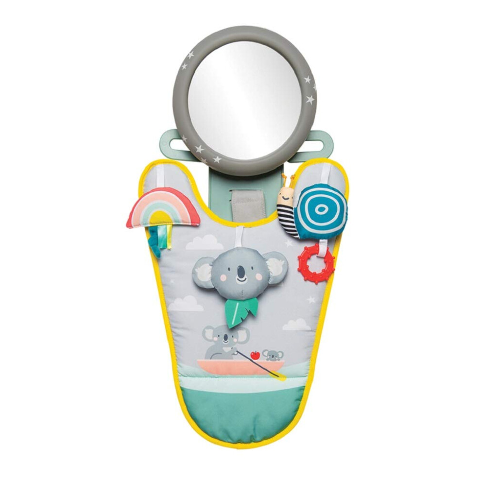 Taf Toys Koala In Car Play Centre. Rear Facing Kick Mat With Hanging Sensory Toys. Easy To Fit Baby Car Travel Activity Centre. Suitable For Boys &