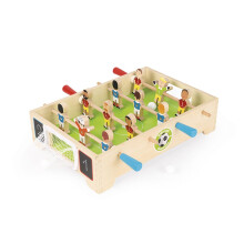 Janod - Champions Mini Wooden Table Football - For children from the Age of 3, J02070, Multicolored