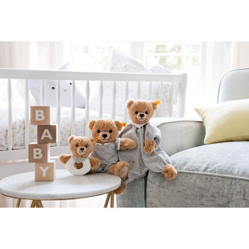 Steiff Steiff 30cm Sleep Well Bear Comforter (Grey), (239915) 1