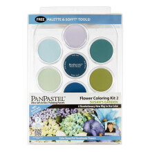 Colorfin Pan Ultra Soft Artist Pastel Set 9ml 7 kg-Flower Coloring #2-Susan's Garden