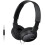 Sony Sony Wired Overhead Headphones With Microphone - Black 1