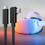 VR Streaming Link Cable Compatible for Oculus Quest, Virtual Reality Headset Cable Angle USB 3.2 Gen1 C-C High Speed Data Transfer, Fast Charging Cord 2