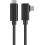 VR Streaming Link Cable Compatible for Oculus Quest, Virtual Reality Headset Cable Angle USB 3.2 Gen1 C-C High Speed Data Transfer, Fast Charging Cord 1