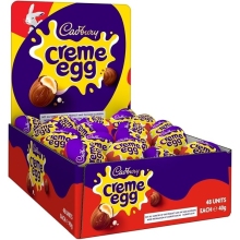 Cadbury Creme Egg   48 x 40g Bulk Pack | Creamy Soft Fondant Easter Egg