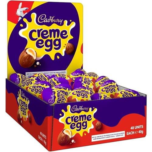 Cadbury Cadbury Creme Egg   48 x 40g Bulk Pack | Creamy Soft Fondant Easter Egg