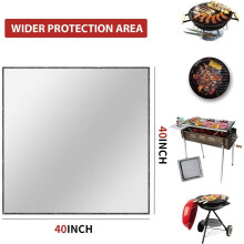4-Layer Heat-Resistant Protector Mat, Waterproof Deck Patio Cover