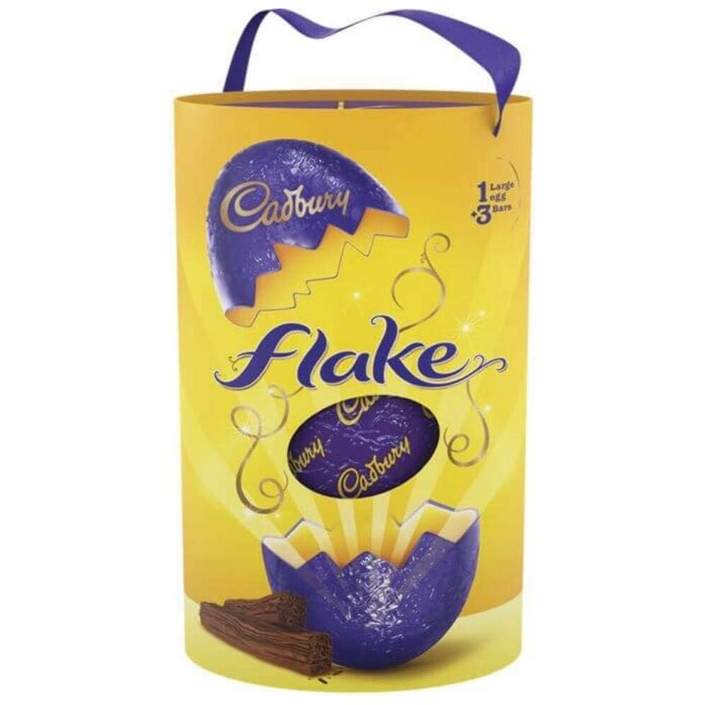 Cadbury Flake Large Chocolate Easter Egg, 249g
