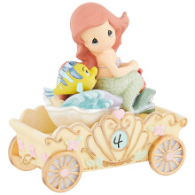 Precious Moments Disney Princess Birthday Parade beeldje rood 10,5 cm