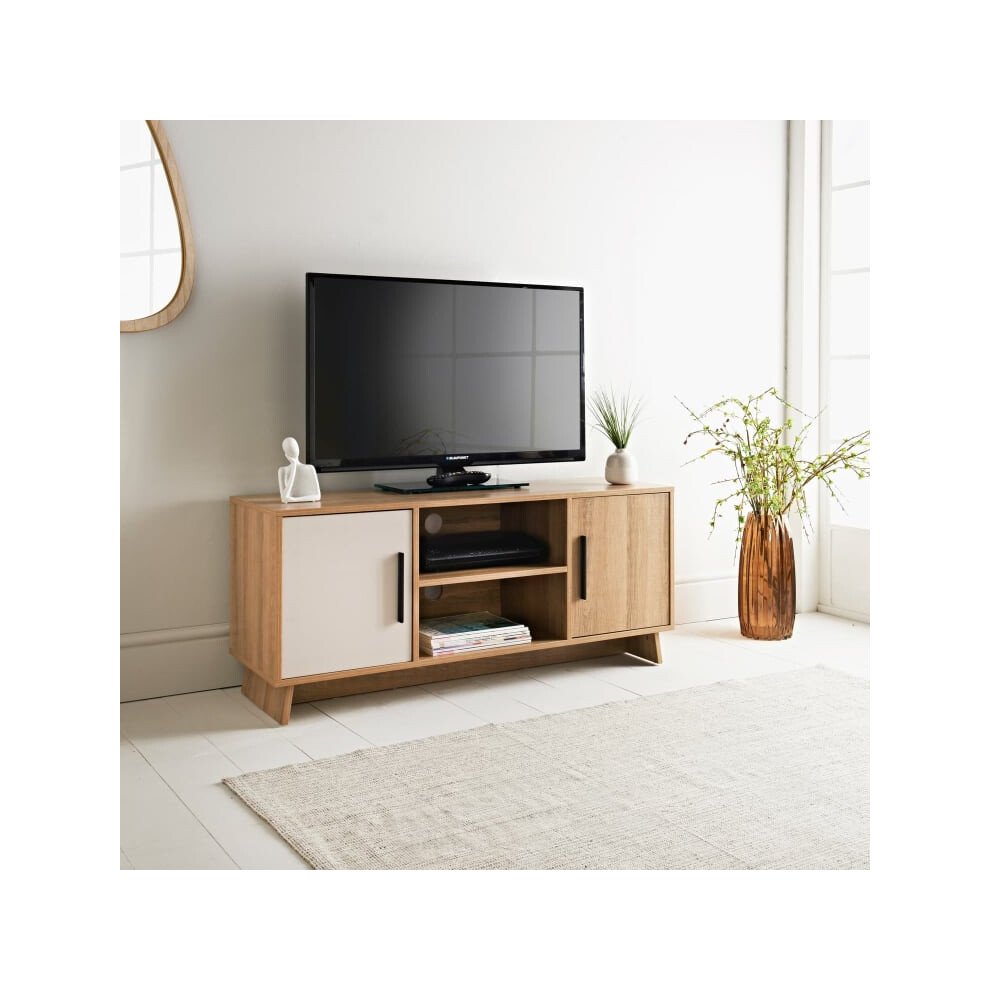 New Lisbon 2 Door TV Unit Bring a fresh new look to your living room