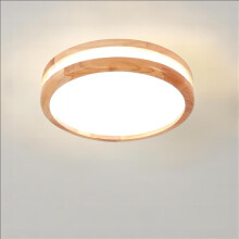 30CM Modern LED Ceiling Lights Indoor Ceiling Lights Wood Ceiling Light for Hallway Kitchen Bedroom Living Room Neutral Light