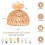 20CM Retro Ceiling Lamp Light Hemp Rope Braided Ceiling Light Modern Indoor Ceiling Light 5