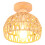 20CM Retro Ceiling Lamp Light Hemp Rope Braided Ceiling Light Modern Indoor Ceiling Light 1