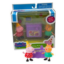 (Birthday Party) Peppa Pig 3" 2-Pk Figures. 4 Sets to Choose