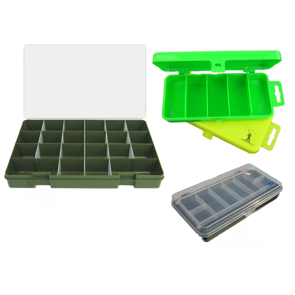Roddarch 4 Tackle Box Set For Floats, Rigs, Lures, Hooks & Other Terminal Tackle-image-OPC-PGQ9HPT-NEW