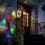 (Christmas Tree) Yard Solar Christmas Tree Wind Chime Lights 2